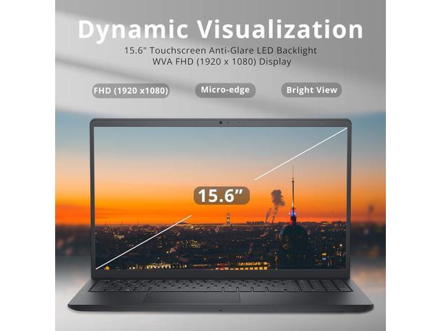 Dell Inspiron 15 3520 Laptop, 15.6' FHD Touchscreen, Intel Gen 11th Core i5 1155G7 Processor, 16GB DDR4 RAM, 512GB PCIe SSD, Intel UHD Graphics,...