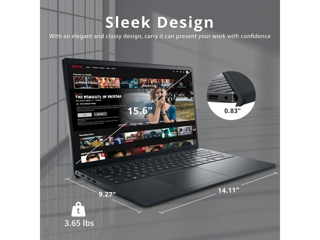 Dell Inspiron 15 3520 Laptop, 15.6' FHD Touchscreen, Intel Gen 11th Core i5 1155G7 Processor, 16GB DDR4 RAM, 512GB PCIe SSD, Intel UHD Graphics,...