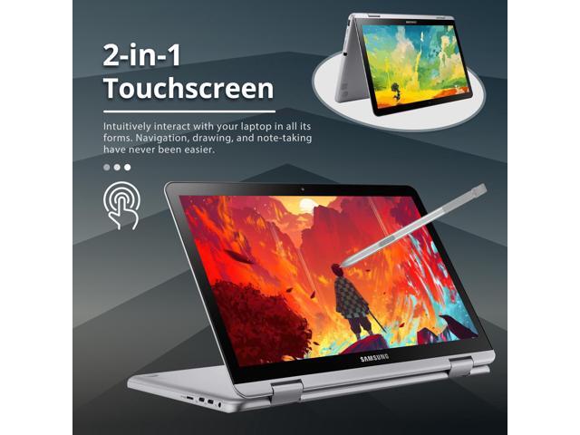 Samsung Plus V2 2-in-1 12.2' FHD Touchscreen Chromebook Laptop, Intel Celeron 3965Y, 4GB RAM, 64GB eMMC, Wi-Fi, Bluetooth, SD Reader, Stylus Pen,...