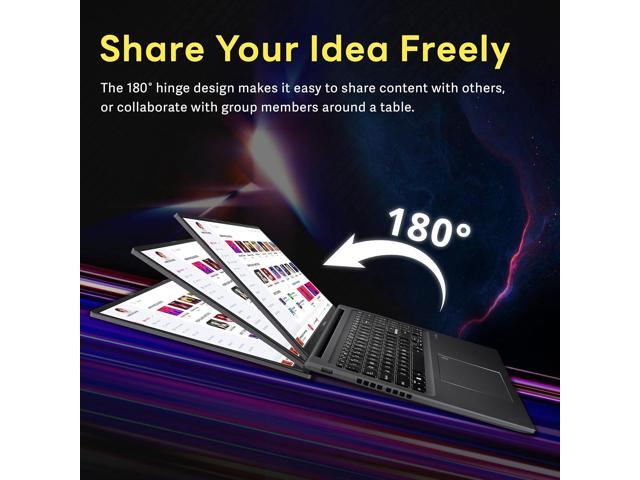 ASUS Vivobook 16' WUXGA Laptop, Intel i7-1255U, 16GB RAM, 1.28TB Storage(1TB SSD+288GB Docking Station Set), Intel Iris Xe Graphics, Numeric...