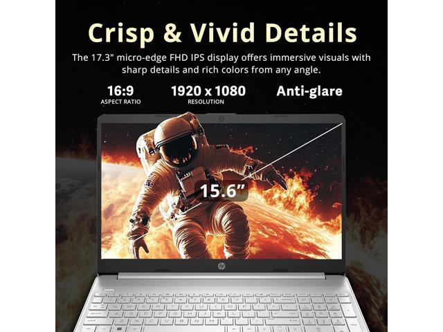HP 15.6 FHD Laptop Computer, AMD Athlon Silver 3050U, 16GB DDR4 RAM, 256GB SSD, AMD Radeon Graphics, HD Webcam, HDMI, Office 365, Windows 10 S,...