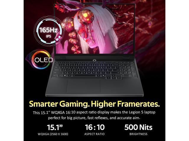 Lenovo Legion 5 15.1' WQXGA 165Hz Gaming Laptop, AMD Ryzen 7 260, 32GB RAM, 2TB SSD, NVIDIA GeForce RTX 5060, Backlit Keyboard, Windows 11 Pro,...