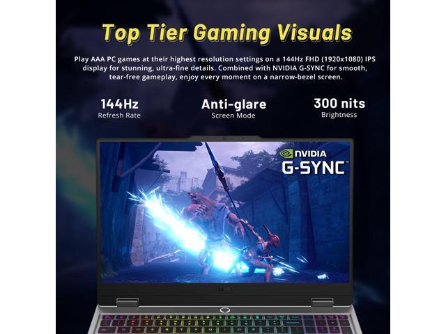 Lenovo LOQ 15.6' FHD 144Hz Gaming Laptop, AMD Ryzen 5 220, GeForce RTX 5050, 16GB DDR5, 2TB Storage (1TB SSD+1TB Docking Station Set), Backlit...