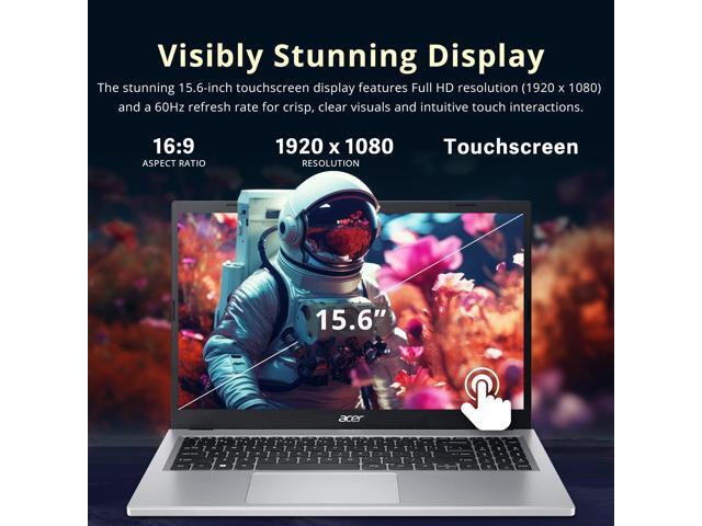 Acer Aspire 3 15.6' FHD Touchscreen Laptop, AMD Ryzen 5 7520U, 16GB DDR5, 2.16TB Storage(2TB SSD + 160GB Docking Station Set), AMD Radeon Graphics,...