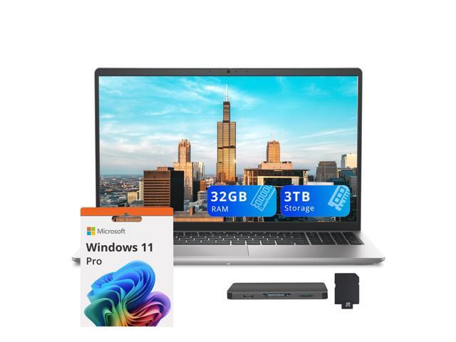 Dell Inspiron 15 3530 15.6' FHD Laptop, Intel Core i7-1355U, 32GB DDR4, 3TB Storage(2TB SSD+1TB Docking Station Set), Intel Iris Xe Graphics,...