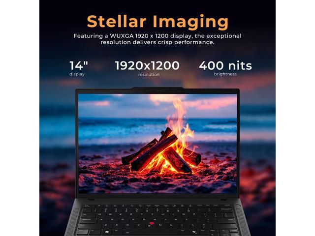 Lenovo ThinkPad T14 Gen 5 14' WUXGA Laoptop, Ryzen 7 PRO 8840U, 16GB DDR5, 2TB Storage (1TB SSD+1TB Docking Station), AMD Radeon 780M, Copilot+PC,...