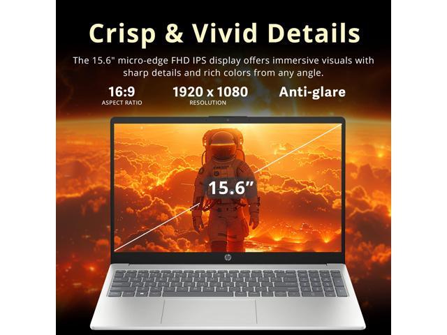 HP 15.6' HD Laptop, Intel Core i3 N305, 8GB DDR4, 1.12TB Storage(128GB UFS+1TB Docking Station Set), Intel UHD Graphics, Copilot AI, Win 11,...