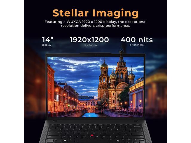 Lenovo ThinkPad T14 Gen 5 14' WUXGA Notebook, Intel Ultra 7 165U, vPro Technology, 32GB RAM, 2TB Storage (1TB SSD+1TB Docking Station Set), Backlit...