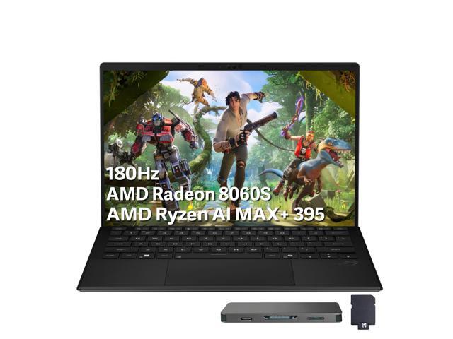 ASUS ROG Flow Z13 13.4 180Hz WQXGA Gaming Laptop, AMD Ryzen AI MAX+ 395, AMD Radeon 8060S, 64GB RAM, 3TB Storage(2TB+1TB Docking Station Set),...