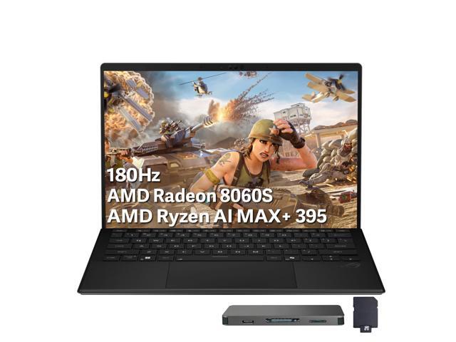 ASUS ROG Flow Z13 13.4' 180Hz WQXGA Gaming Laptop, AMD Ryzen AI MAX+ 395, AMD Radeon 8060S, 64GB RAM, 2TB Storage(1TB+1TB Docking Station Set),...