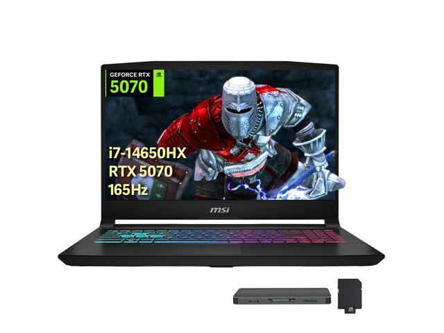 msi Katana 15.6' QHD 165Hz Gaming Laptop, Intel i7-14650HX, GeForce RTX 507…