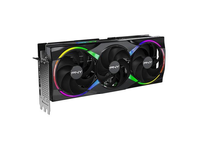 PNY - GeForce RTX 5090 ARGB 32GB OC GDDR7 PCI Express 5.0 Graphics Card with Triple Fan - Black - image 3