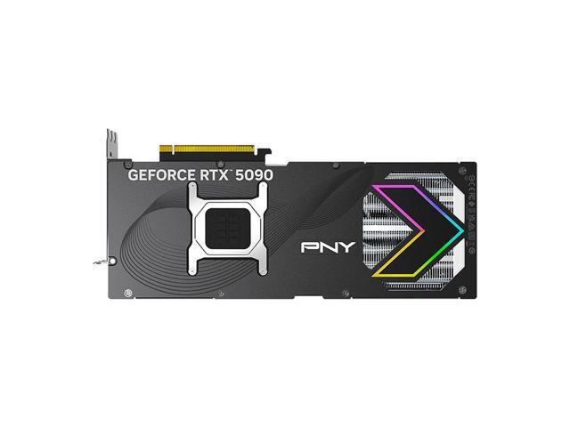 PNY - GeForce RTX 5090 ARGB 32GB OC GDDR7 PCI Express 5.0 Graphics Card with Triple Fan - Black - image 6