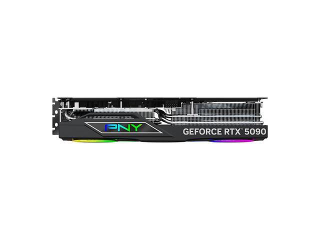 PNY - GeForce RTX 5090 ARGB 32GB OC GDDR7 PCI Express 5.0 Graphics Card with Triple Fan - Black - image 5