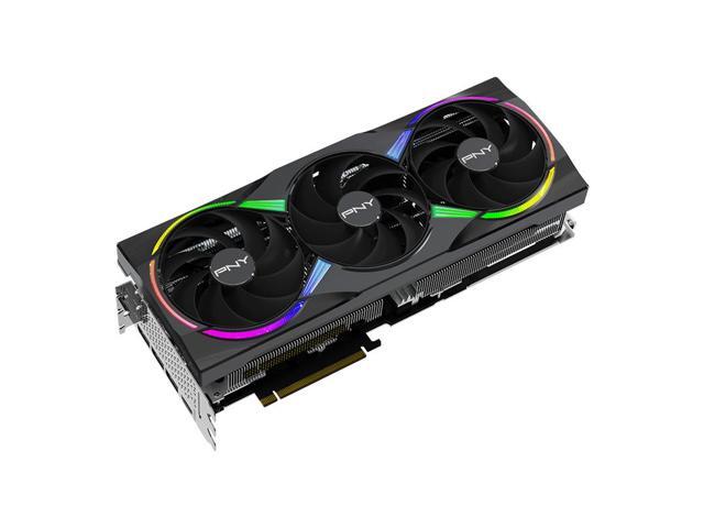 PNY - GeForce RTX 5090 ARGB 32GB OC GDDR7 PCI Express 5.0 Graphics Card with Triple Fan - Black - image 4