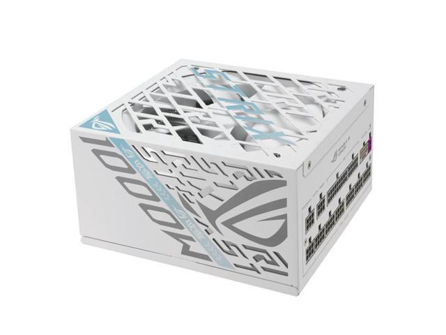 ASUS ROG STRIX 1000W Platinum Snow Edition,Gallium Nitride (GaN),80PLUS PLATINUM Certified Full Modular, Compatible with PCIe Gen 5.1 and ATX 3.1...