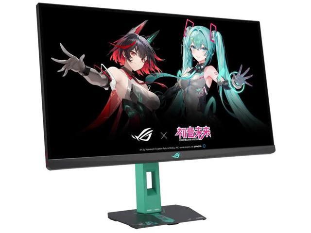 ASUS ROG Strix RO JI x Hatsune Miku Edition Monitor 27' 2560x1440, 260Hz OC (144Hz and above), 0.3ms (min.), Fast IPS, ELMB Sync, USB Type-C,...