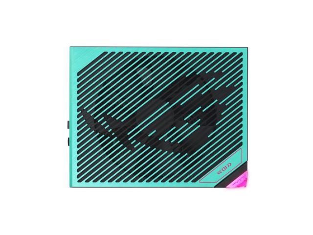 ASUS ROG Thor 1200W Platinum III RO JI x HATSUNE MIKU Edition PSU,80 PLUS Platinum Certified, ATX 3.1, GaN MOSFET, GPU-First Intelligent Voltage...