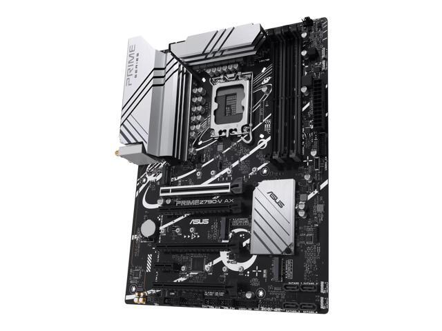 ASUS PRIME Z790-V AX LGA 1700 (Intel 14th, 13th & 12th Gen) ATX motherboard (PCIe 5.0, DDR5, 14+1Power Stages, 3x M.2, WiFi 6, Bluetooth v5.3, USB...
