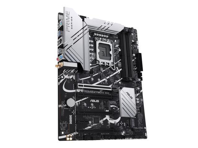 ASUS PRIME Z790-V AX LGA 1700 (Intel 14th, 13th & 12th Gen) ATX motherboard (PCIe 5.0, DDR5, 14+1Power Stages, 3x M.2, WiFi 6, Bluetooth v5.3, USB...