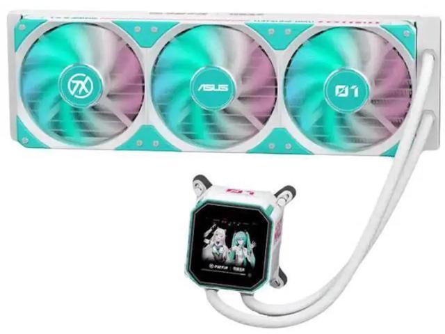ASUS TX GAMING HATSUNE MIKU Combo Set ( B850M WIFI S Motherboard + LC III 360 ARGB Liquid CPU Cooler + 5060 TI Graphics Card + A23 Micro ATX...