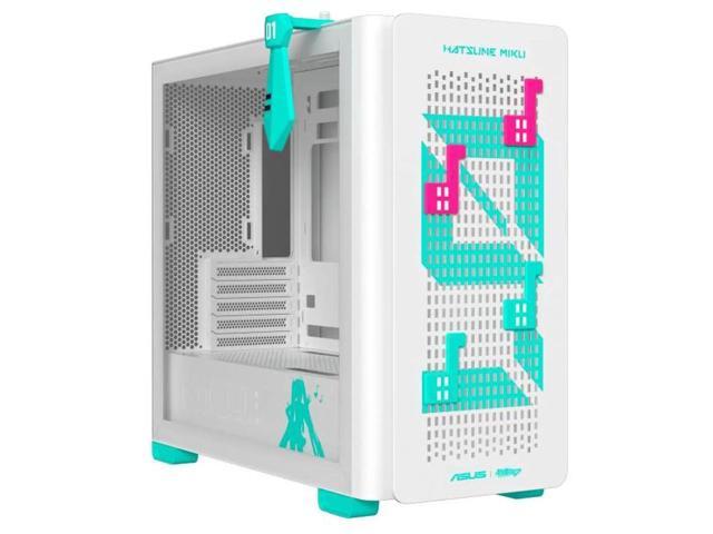 ASUS TX GAMING HATSUNE MIKU Combo Set ( B850M WIFI S Motherboard + LC III 360 ARGB Liquid CPU Cooler + 5060 TI Graphics Card + A23 Micro ATX...