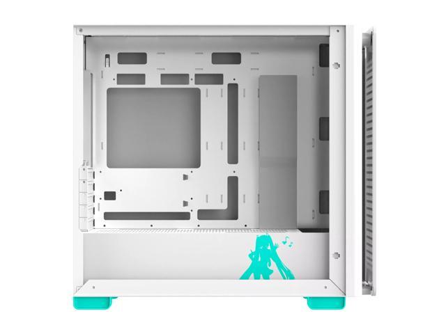 ASUS TX Gaming A23 Hatsune Miku Edition Micro ATX Computer Case with Custom Earphone Clip / Supports BTF Motherboards 360mm Water Cooling...