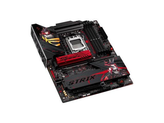 ASUS ROG STRIX X870-H GAMING WIFI S RO HIME EDITION AMD AM5 X870 ATX motherboard,16+2+1 80A power stages,DDR5,PCIe 5.0 x16, 4x M.2, Wi-Fi 7,2.5Gb...