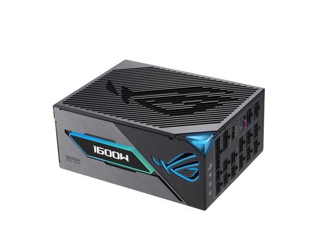 ASUS ROG Thor 1600W Titanium III Fully Modular Power Supply (80 PLUS Titanium Certified, ATX 3.1, 0dB Mode, Magnetic OLED Display, Turbo...