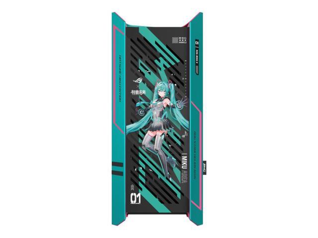 ASUS ROG Strix Helios GX601S HATSUNE MIKU Edition RGB Mid-Tower Computer Case for up to EATX Motherboards with USB 3.2 Front Panel, Aluminum alloy...
