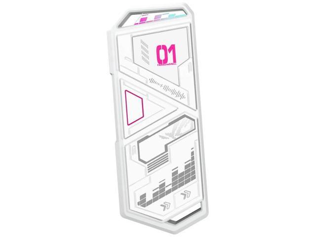 ASUS ROG STRIX SSD Enclosures MIKU Edition, USB 3.2 Gen 2x1 Type-C (10 Gbps), dual USB-C to C and USB-C to A cables, suitable for PCIe...