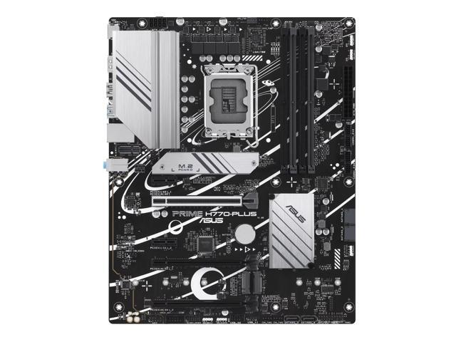 ASUS Prime H770-PLUS D5 Intel H770( 13th and 12th Gen) LGA 1700 ATX motherboard with PCIe 5.0, 3xPCIe 4.0 M.2 slots, DDR5, 2.5Gb LAN, DisplayPort,...
