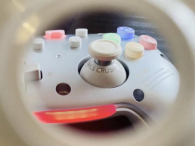PB TAILS Crush Bluetooth Wireless HAll Joysticks Gaming Controllers Nintendo Switch PC STEAM 256RGB Colors adjustable Magcase