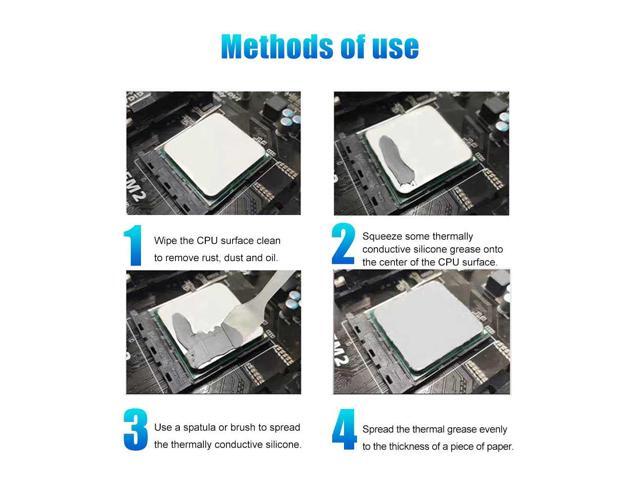Maxtor Thermal CTG8 12.8W/mk thermal paste,Gaming grade CPU/GPU/cooling fan overclocking thermal grease,High TDP device cooling solution,4g syringe...