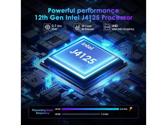 Thin Laptop 14.1Inch Laptop 8GB RAM 512GB SSD, IPS1080PLaptop, Intel Quad-Core(Up to 2.7GHz) J4125 Processor Windows 11 Pro Laptop, HD Camera, Dual...