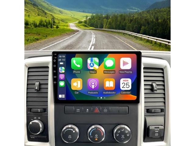 KSPIV 10 Inch Car Stereo for Jeep Wrangler JK 2007-2016/Compass Patriot/Dodge RAM Charger Wireless Carplay & Android Auto,Android Head Unit with...