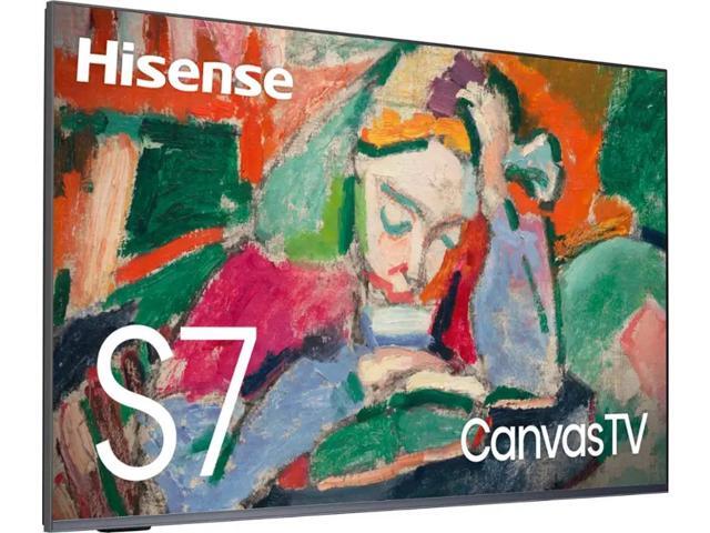 Hisense - 75" Class S7 Series CanvasTV 4K QLED TV with Hi-Matte Display and UltraSlim Wall Mount (2025) - image 4