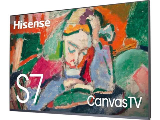 Hisense - 75" Class S7 Series CanvasTV 4K QLED TV with Hi-Matte Display and UltraSlim Wall Mount (2025) - image 5