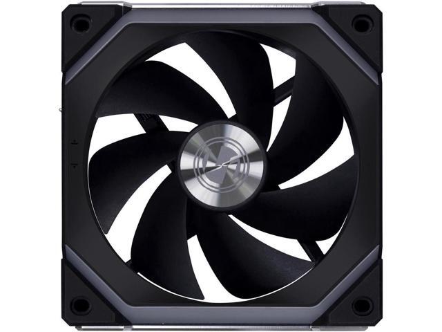 Lian Li UNI Fan SL120 V2 RGB Black - UF-SL120V2-1B PC Cooling Computer ARGB Case Fans Heatsink Cooler( Single Pack- Without Controller)