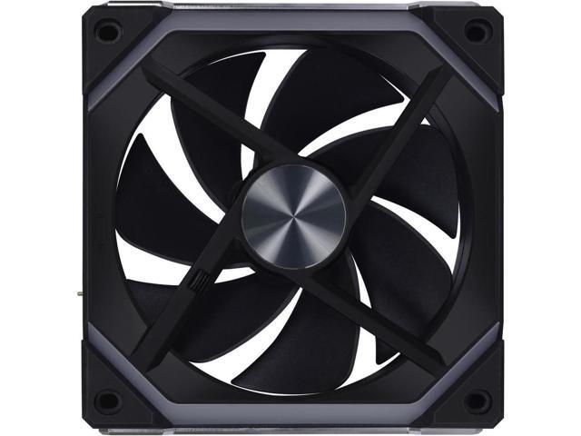 Lian Li UNI Fan SL120 V2 RGB Black - UF-SL120V2-1B PC Cooling Computer ARGB Case Fans Heatsink Cooler( Single Pack- Without Controller)