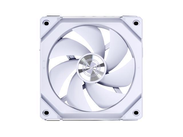 Lian Li UNI Fan SL120 V2 RGB White- UF-SL120V2-1W PC Cooling Computer ARGB Case Fans Heatsink Cooler(Single Pack- Without Controller)