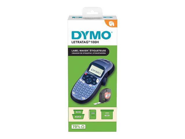 DYMO LetraTag LT-100H Handheld Label Maker for Office or Home (1749027), Colors May Vary