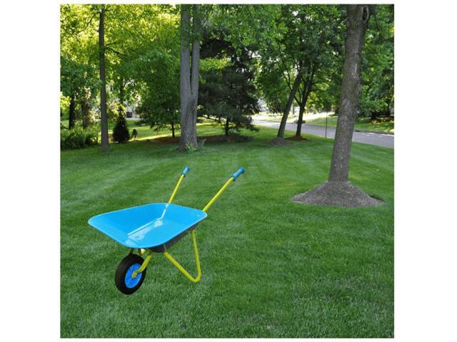 G & F Products Kids Wheelbarrow 10041 JustForKids, Garden Fun, 3+Years Old Real Metal