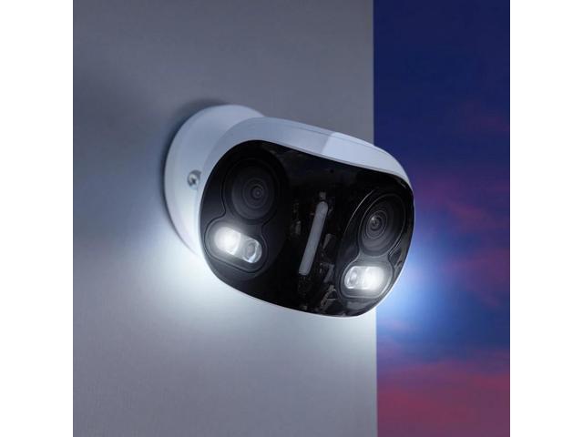Lorex 4K Dual-Lens Wi-Fi Security Camera with Smart Security Lighting