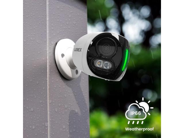 Lorex 4K Dual-Lens Wi-Fi Security Camera with Smart Security Lighting