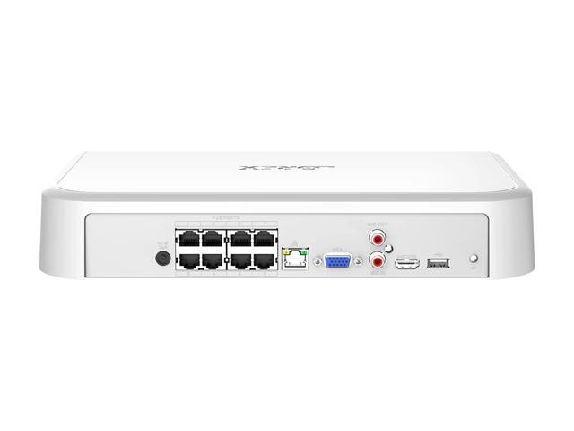 Lorex Fusion 4K+ Ultra HD 12MP 16 Camera Capable (8 Wired + 8 Fusion Wi-Fi ) 2TB Network Video Recorder