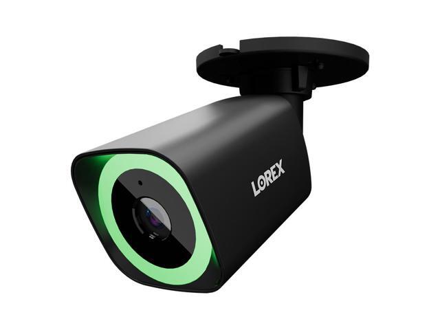 Lorex Connect V5 4K PoE Bullet Cameras with Color Smart Security Lighting - White/Black