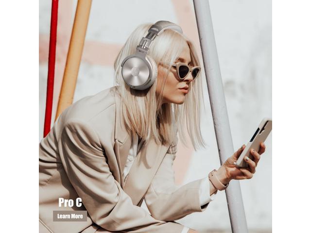 OneOdio Bluetooth Over Ear Headphones, 110 Hrs Wireless/Wired Stereo Sound Foldable Headsets with Deep Bass 50mm Neodymium Drivers for...