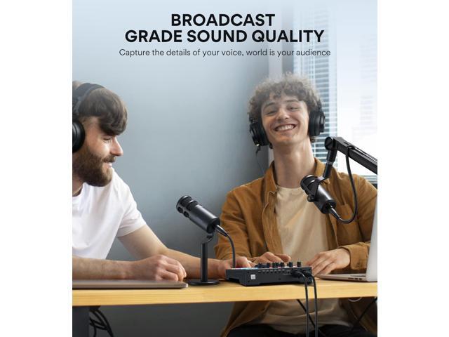 MAONO XLR Podcast Microphone, Cardioid Studio Dynamic Mic for Vocal Recording, Streaming, Voice-Over, Voice Isolation Technology, Metal Mic, Works...
