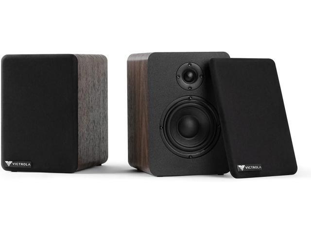 Victrola M1 Monitors Powered Bookshelf Monitor Speakers, Bluetooth Wireless Streaming, Premium Stereo Sound, Pairs with Premiere T1 & More, RCA &...